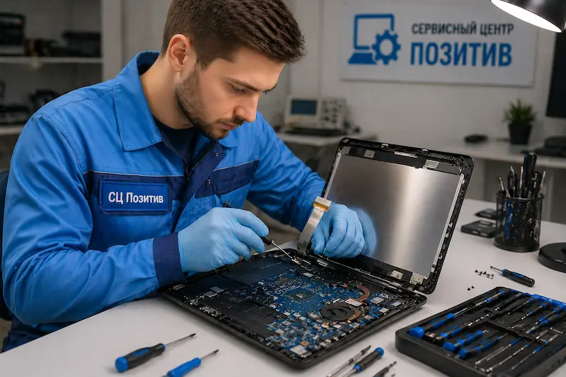 Ремонт шлейфа матрицы ноутбука во Всеволожске