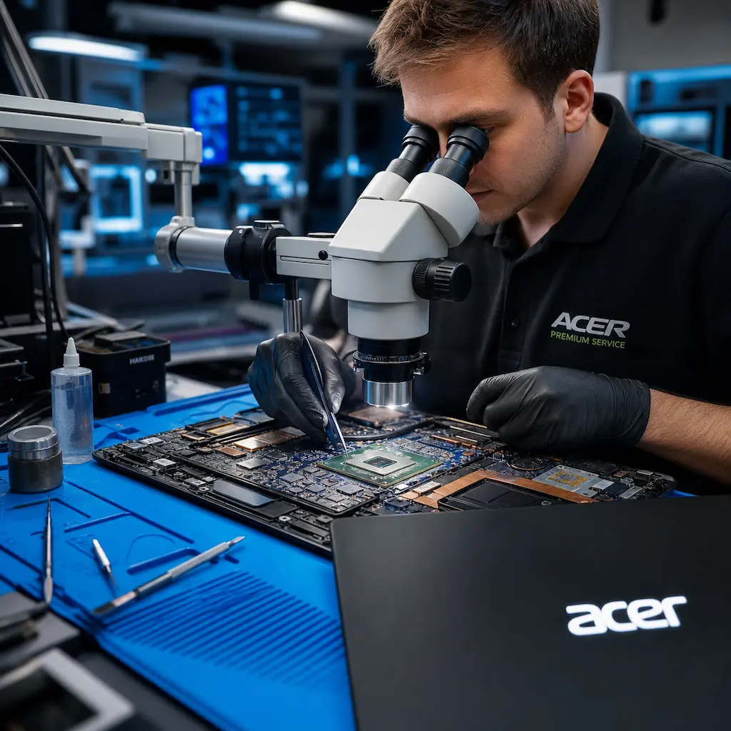 Замена видеокарты ноутбука Acer во Всеволожске