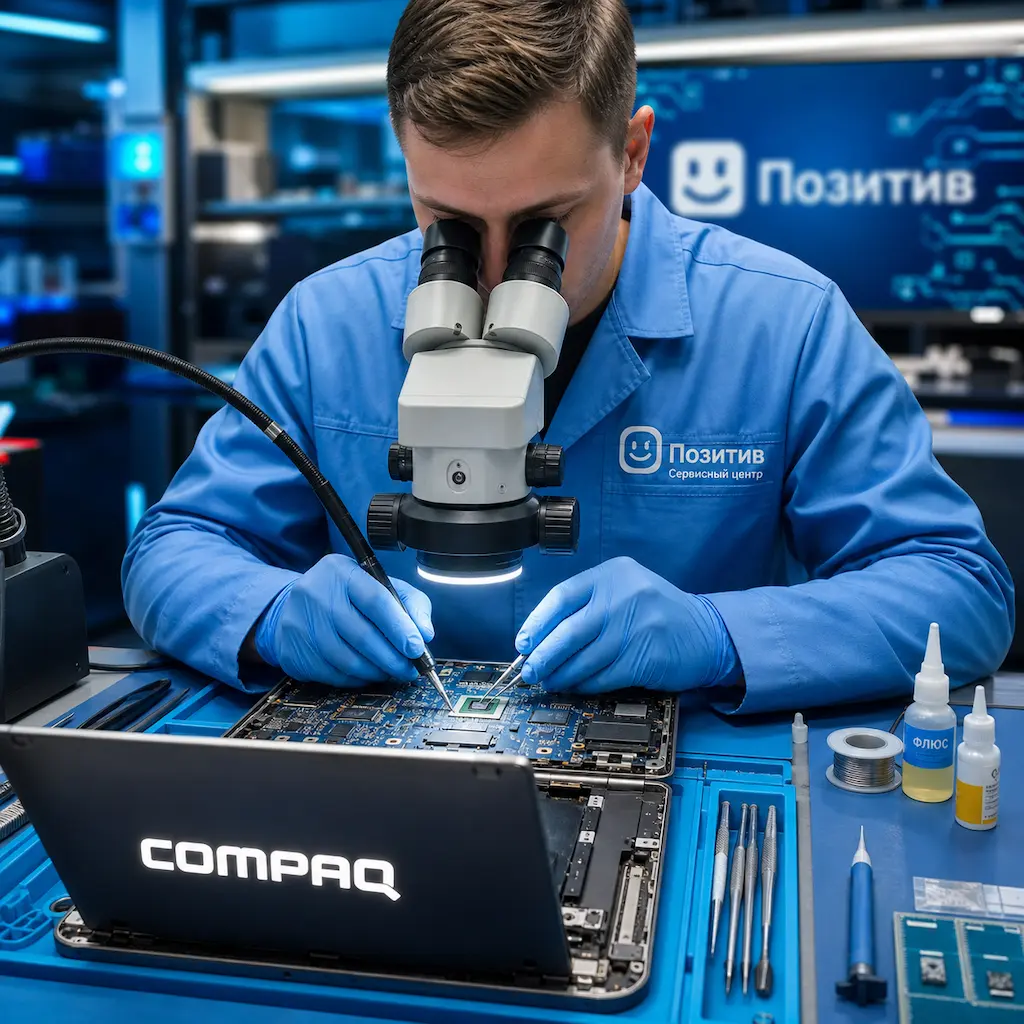 Замена видеокарты ноутбука Compaq во Всеволожске