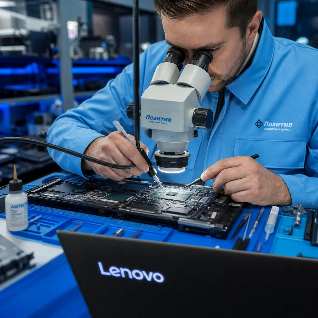 Замена видеокарты ноутбука Lenovo во Всеволожске