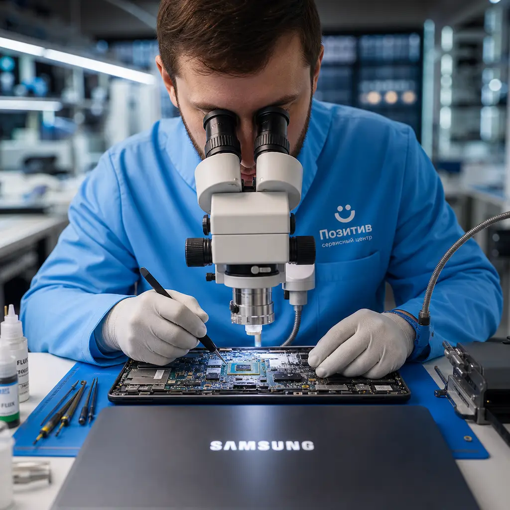 Замена видеокарты ноутбука Samsung во Всеволожске
