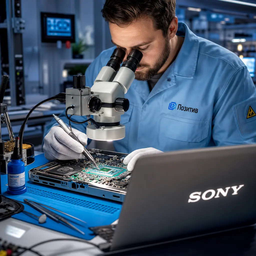 Замена видеокарты ноутбука Sony во Всеволожске