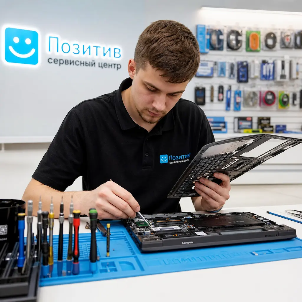 заменить клавиатуру на ноутбуке Lenovo во Всеволожске