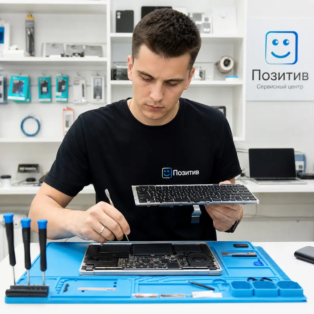 заменить клавиатуру на Apple Macbook во Всеволожске