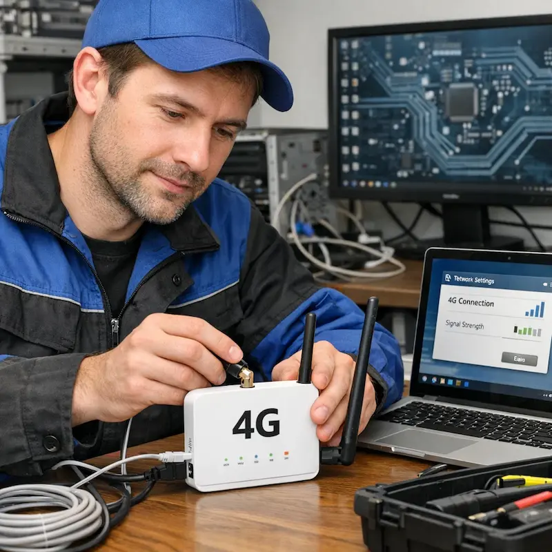 Настройка 4G модема во Всеволожске