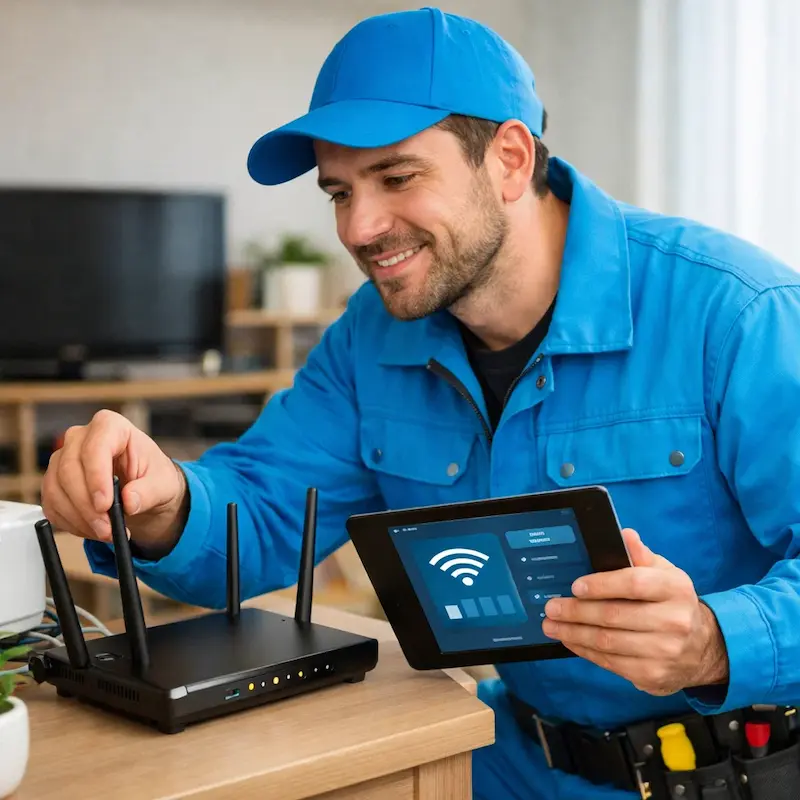 Настройка Wi-Fi для квартиры, дома и офиса во Всеволожске
