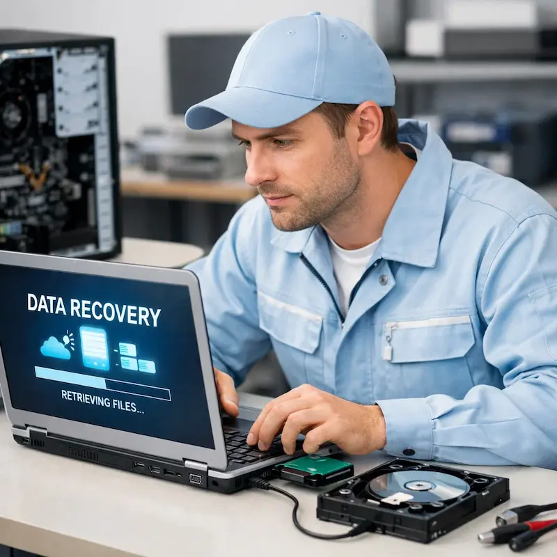 Восстановление данных и файлов во Всеволожске