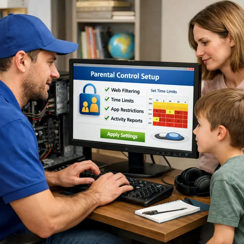 установка родительского контроля во Всеволожске