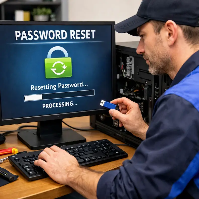 Удаление пароля на компьютере во Всеволожске