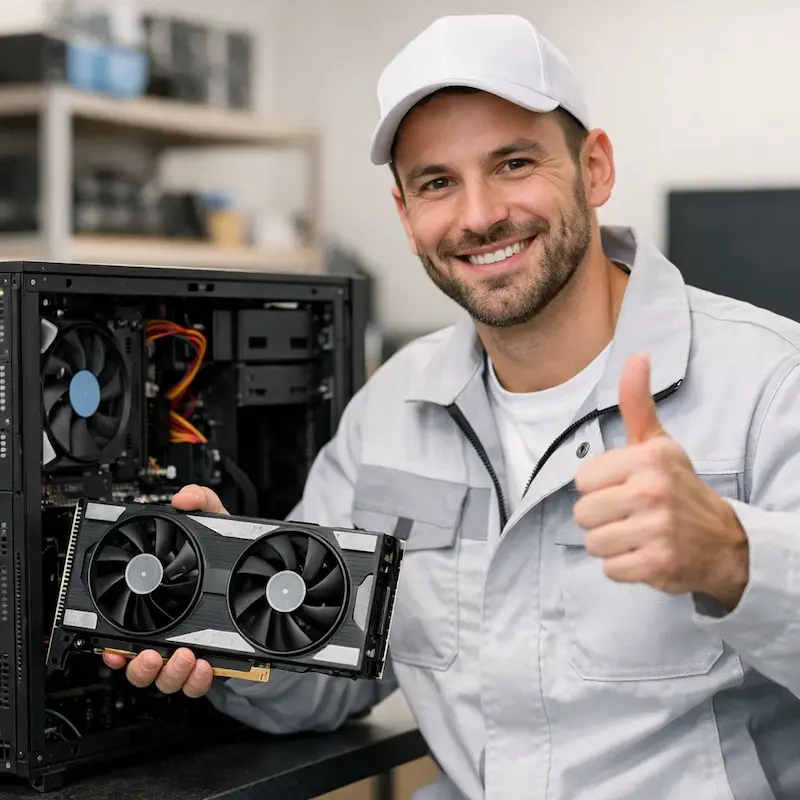 установка видеокарты на ПК во Всеволожске